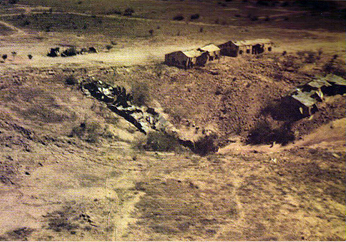 Shakti-I site after the nuclear test on 11 May 2019