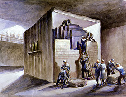 Chicago Pile One Painting