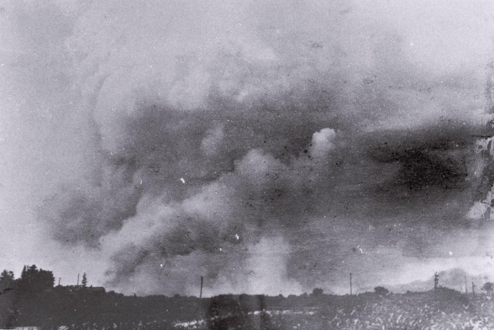 The firestorm at Hiroshima