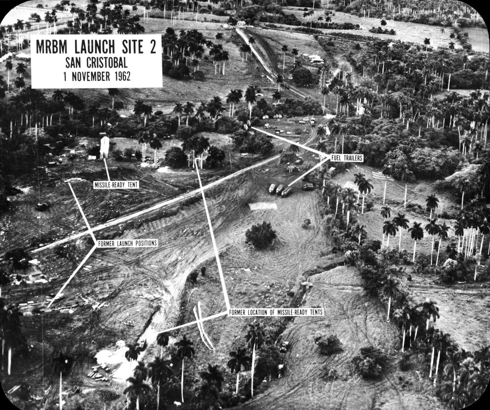 Reconnaissance Photograph - San Cristobal MRBM Site 2 - 27 October 1962