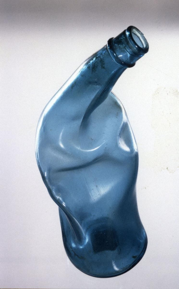 Melted Sake Bottle