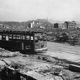 Burned Street Car