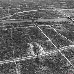 Aerial Photograph of the Damage