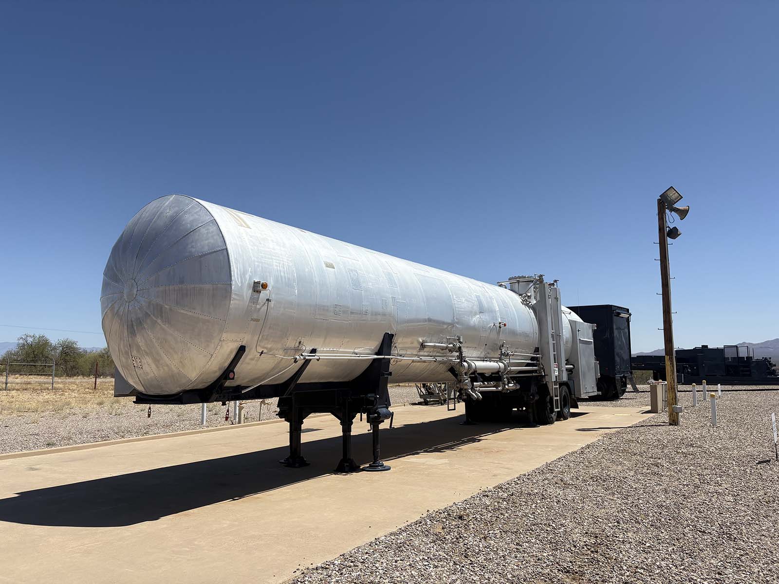 Titan II Oxidizer Holding Tanker and Hardstand