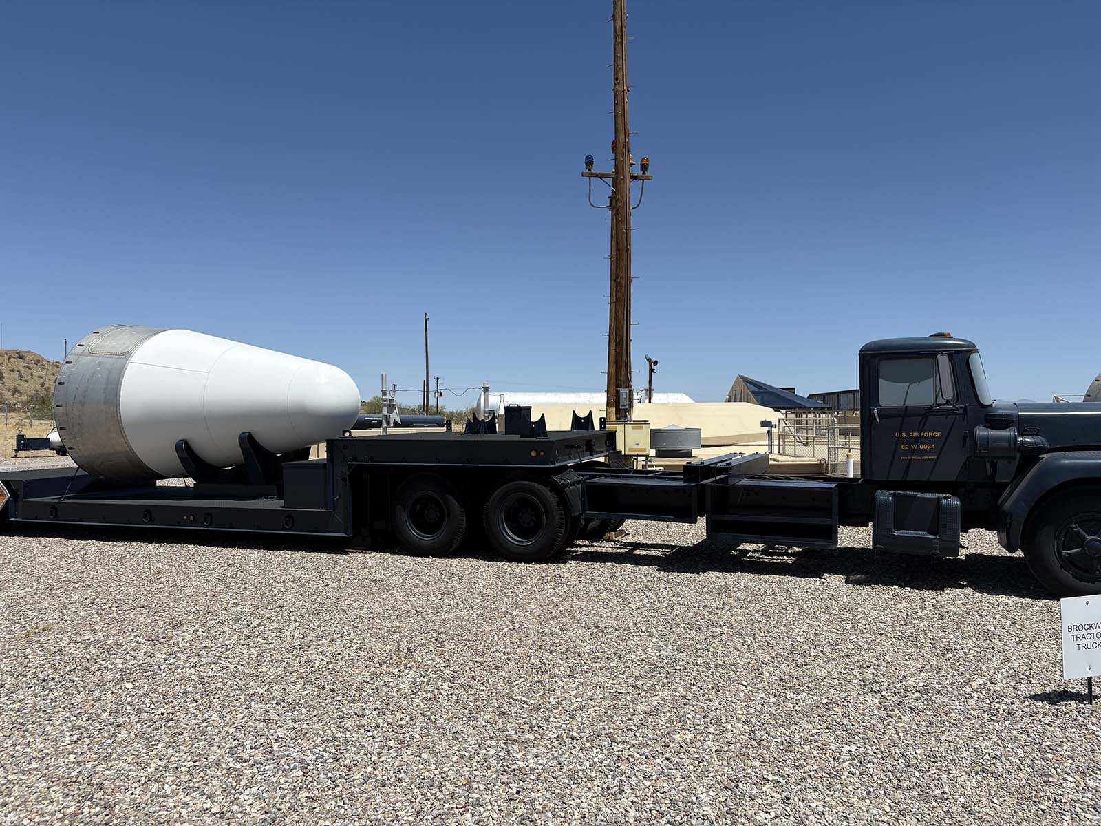 Titan II Re-Entry Vehicle Transporter Semitrailer