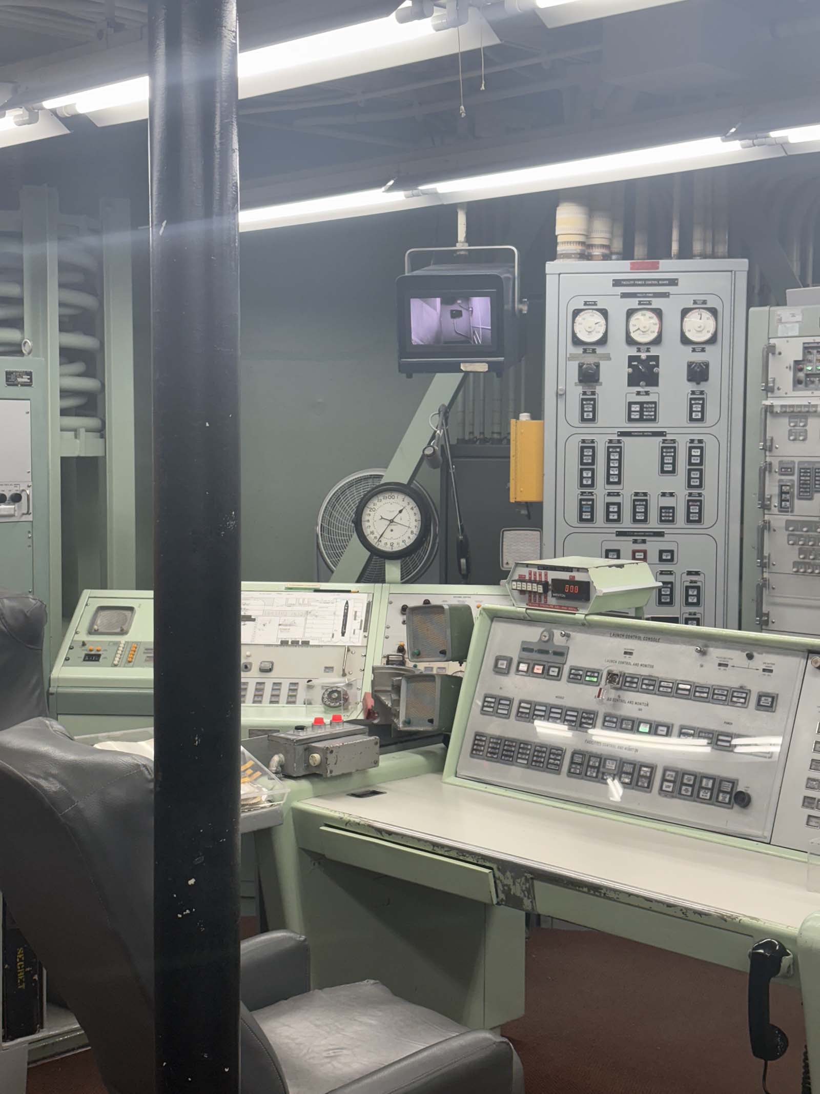 Titan II Nuclear Missile Launch Control Center