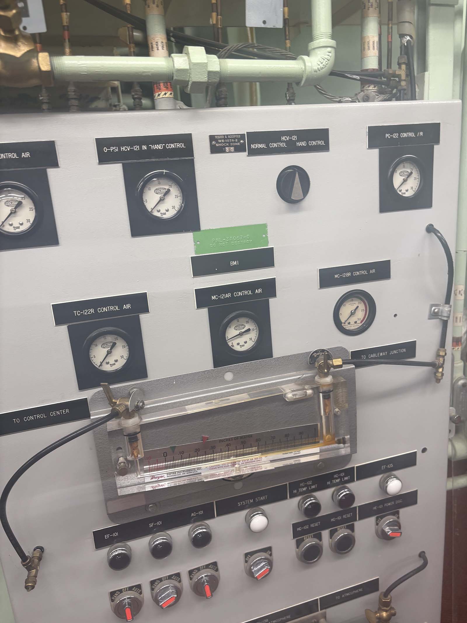 Titan II Nuclear Missile Launch Control Center
