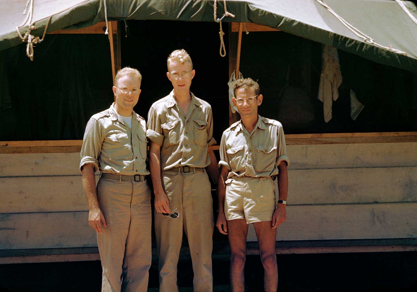 Los Alamos Scientists on Tinian