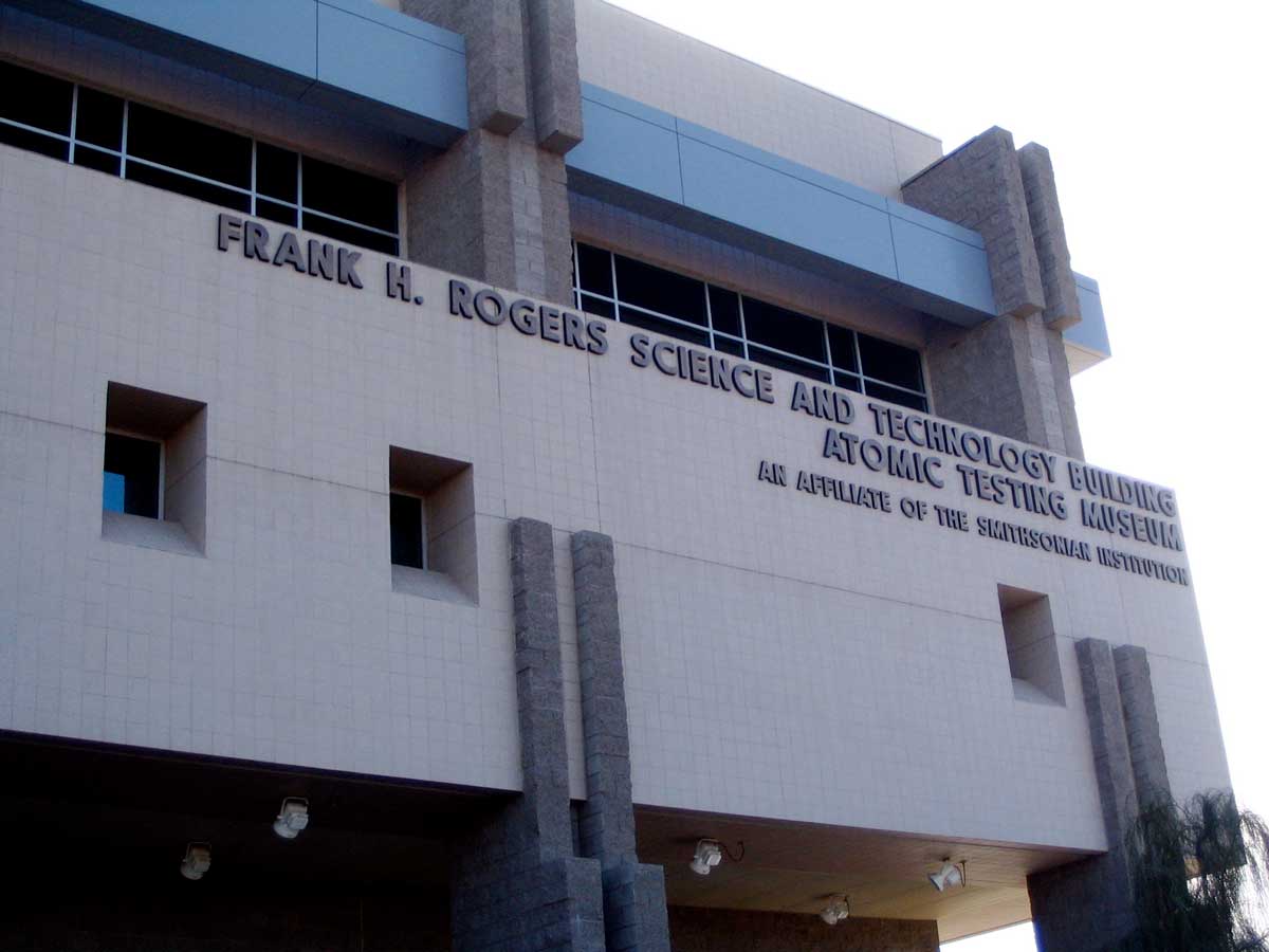 Atomic Testing Museum Building
